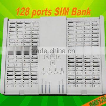 GOOD PRICE SMB128 Remote SIM Bank with 128 SIM supporting GoIP