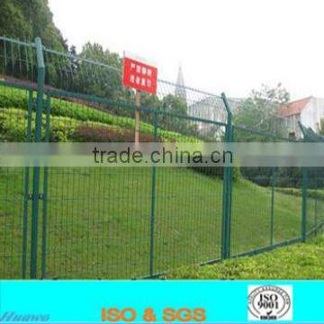 PVC galvanized welded wire fence panels