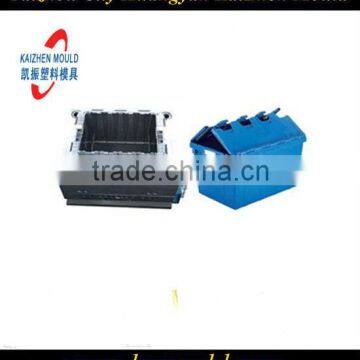 Good quality plastic crate mold with lid