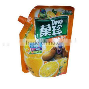 Fruit Juice Plastic Lamination Spout Pouch