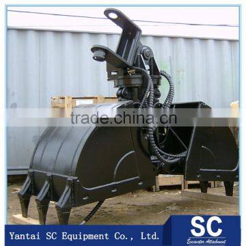 Hydraulic Clamshell Grab Bucket for Mini Excavator photo-3