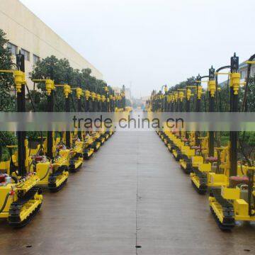 KT11S DTH micro pile drill rig, new condition rotary drilling rig