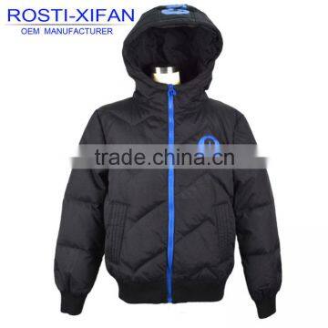 Winter Sportwears Warm Boy Down feather Hooded Windproof Jackets