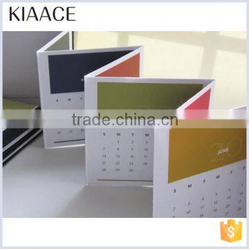 Eco friendly recycling wholesale cheap printing paper desktop calendar