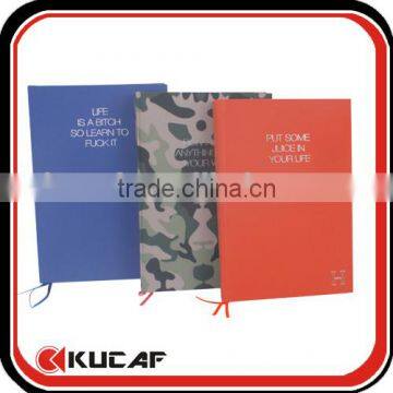 Custom Fabric 2015 Agenda Diary With Company Logo