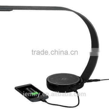 Hot Selling Aluminum Alloy LED Table Lamps Touch Switch LED Desk Lamp With Wireless Charge photo-6