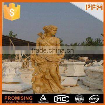 Natural Marble Full Hand Carved Park Use Gravestone Statues photo-3