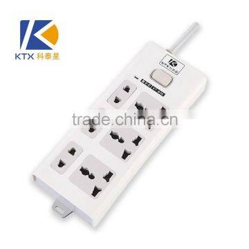 6 Way Multiple Secure Electrical Socket With LED Light