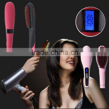 New Professional electric hair straightener brush Beautystar generation 3 NASV300