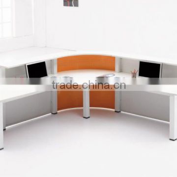 2012 new design reception table/office reception desk/front desk