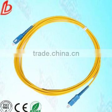 Simplex SC-SC/UPC singlemode fiber optic patch cord 3m fiber jumber 2.0mm