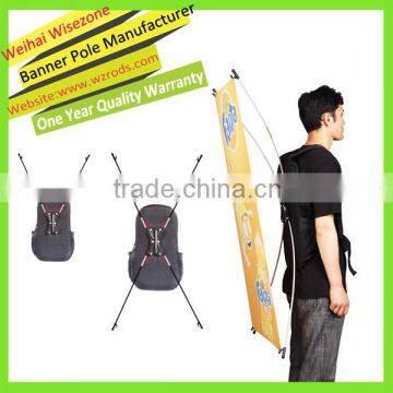 Mobile Backdrop X Frame With Colorful Logo Banners