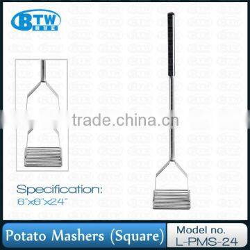 round iron wire potato masher (L-PMS-24)