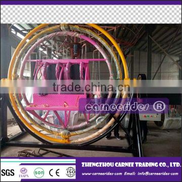 6 persons hot sale Human gyroscope rides ,6 human gyroscope rides space ball for sale