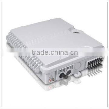 SC 12 cores Duplex LC12 cores PLC 1*8 wall or pole mounted box IP65 fiber box