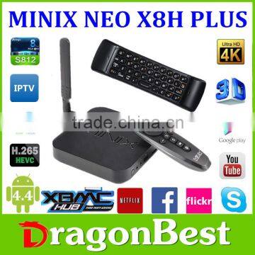 MINIX NEO X8H Plus x8 h x8-h PLUS Quad-Core Android 4.4.2 TV Player 2GB/16GB high quality minix neo x8h plus minix x8-h plus