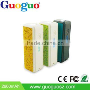 High Safety Cheap Price Fast Charge Power Bank 2600mAh photo-5