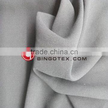 New Fashion CEY 4 Way Polyester Elastic Moss Crep Fabric for Garment photo-2