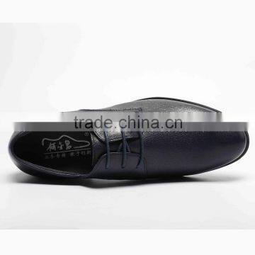 2016 Comfortable Genuine Leather Formal Shoes for Men Black photo-4