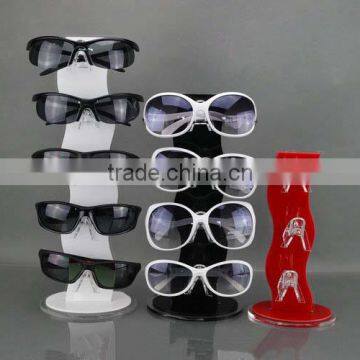 Customized Modern Transparent Sunglasses Acrylic Display Rack& display stand