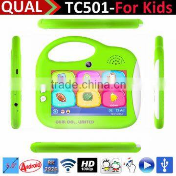 5 inch RK2926 customized logo kids tablet external 3g model Cortex A9 1.3GHz 800*480 Pixels HD Screen B