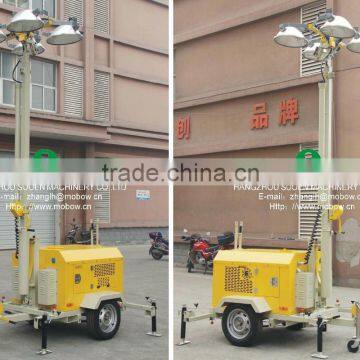 4000 Mobile Diesel Generator portable lighting tower