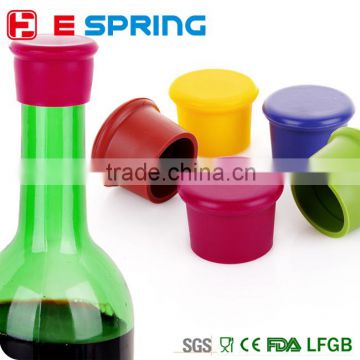 Colorful Silicone Wine Bottle Stopper