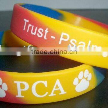 mixed colors silicone power braclete/silicone energe wristband