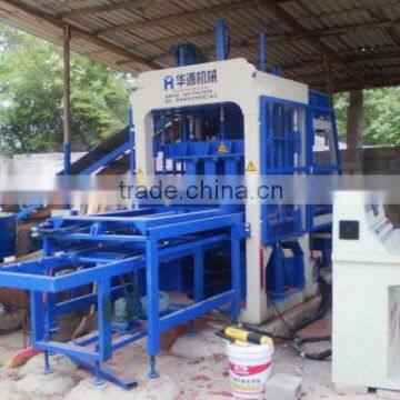 block making machine for sale HYM- QT4-15 automatic cement Brick Machine mobile block machine