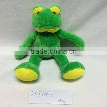 New design plush frog toy, Lovely plush stuffed frog toy