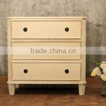 Antique Bedside Tables - Wilma Bedside With Antique White Paint Finish