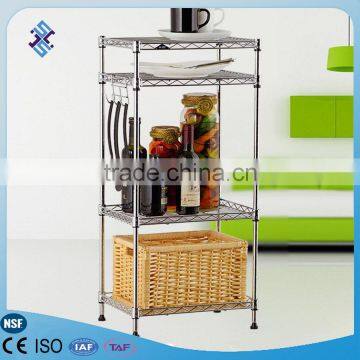 wire folding metal shelf