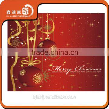 XHFJ custom design folded printed greeting card