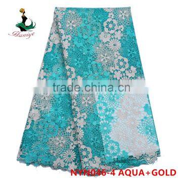 2016 Haniye Fashionable African Embroidered Net Tulle Lace Fabric/tulle Lace Fabric/NYN46 photo-3