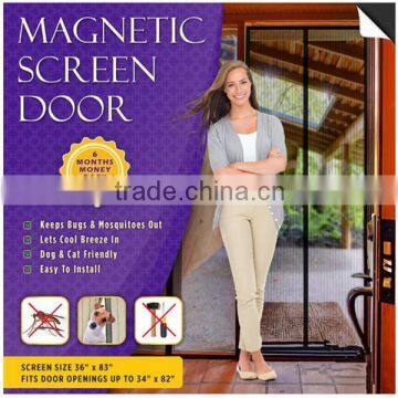 New Fashion Style Good Quality Magic Magnetic Insect Door Screen Net Fly Bug Mosquito Mesh Portiere Curtain