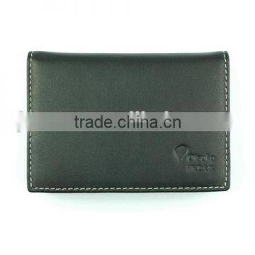 Custom Logo/Brand Nappa Leather Man's Card Holder Wallet photo-3