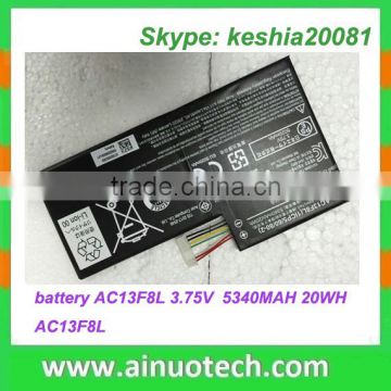 laptop rechargeable battery for ACER AC13 F8L 3.75V 5340MAH 20WH AC13F8L notebook lithium battery