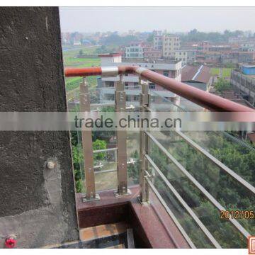 Stainless Steel Railing Systems,Glass Stair Handrail,Stair Glass Railing Prices photo-4