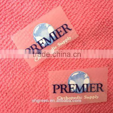 PET film heat seal,hot pressed transfer label for t-shirt