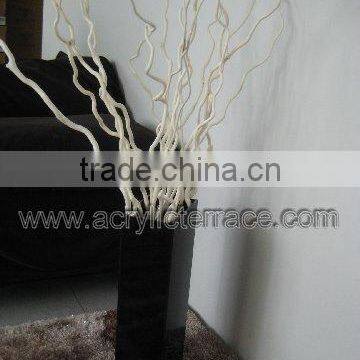 Acrylic long square vase