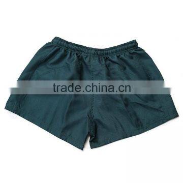 High Quality Polyester Nylon Rugby Football Soccer Shorts photo-4