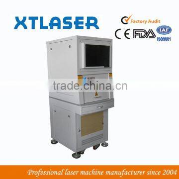 fiber laser marking machine for sale with black and white on stainless steel