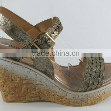 high heel pu sandals lady