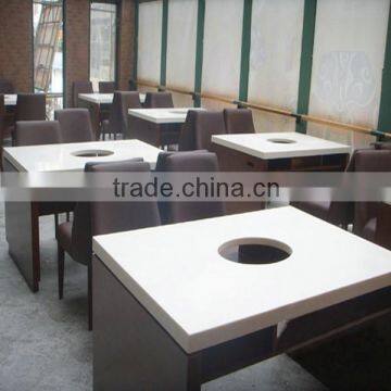 Chinese Style Dining Table / Dinner Table Round / Marble Dining Table photo-4