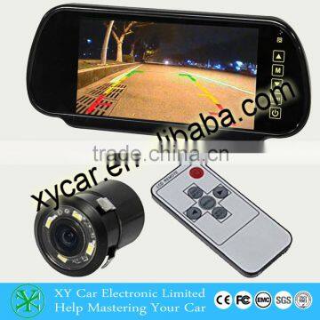 rear mirror with camera for car parking reverse aid system XY-2017