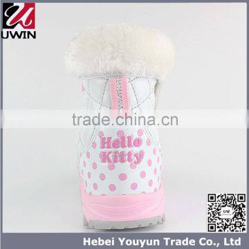 UWIN High quality China manufacturers winter cotton girls boot