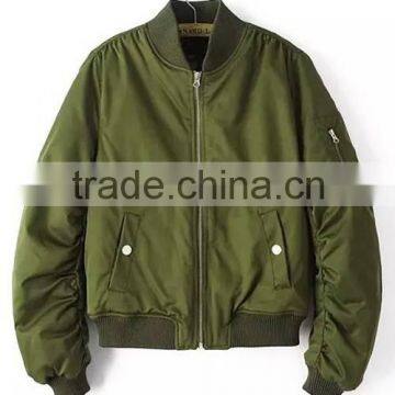 High Quality Bomber Jacket - Black Military Air Force Reversible Bomber jacket