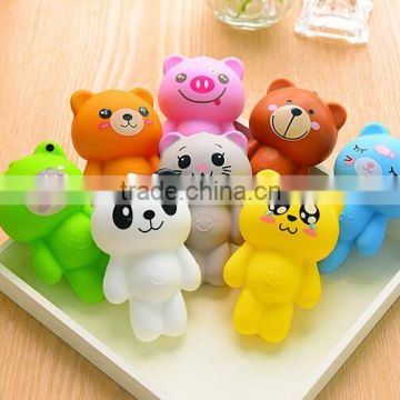 2016 bear shaped silicone key holder,custom key holder