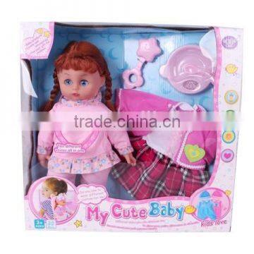 14 INCH DOLL 10 SOUNDS Y15551010