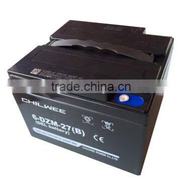 CHILWEE Battery 6-DZM-27(12V27A@2HR)